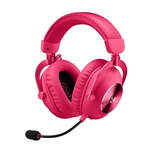 Logitech PRO X 2 Lightspeed wireless gaming headset, Magenta