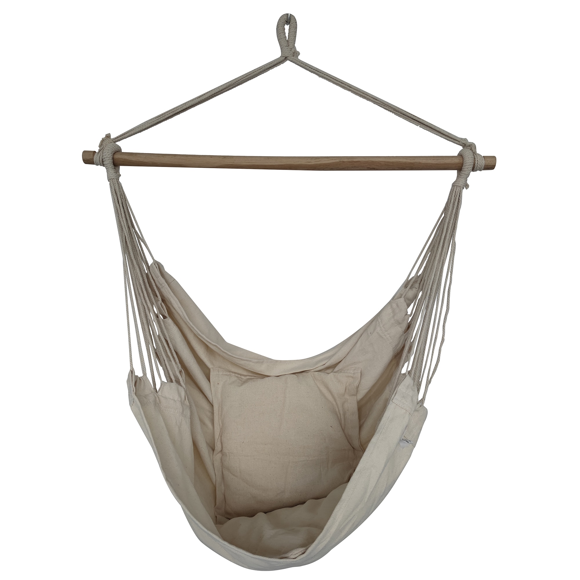 Kring Relax hanging hammock, 100x130 cm, cream