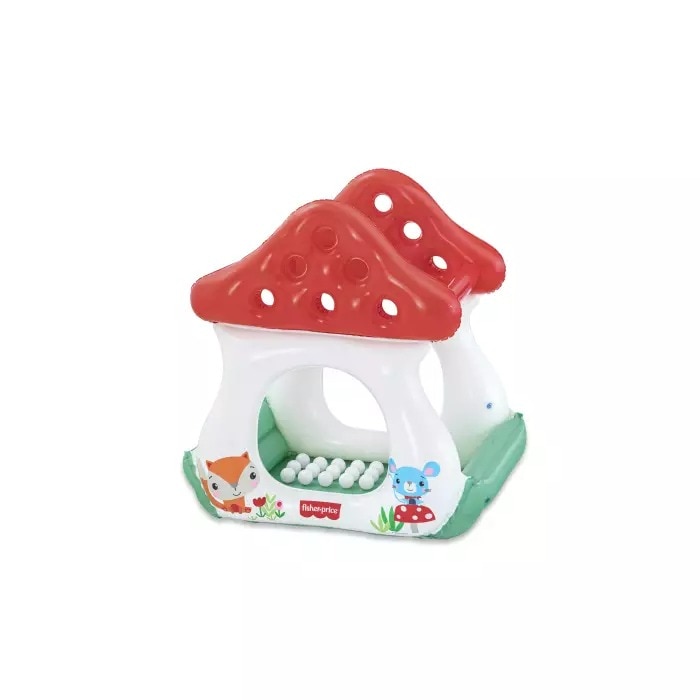 Bestway Fisher Price inflatable pool - Merry Mushroom, 107 x 91 x 110 cm