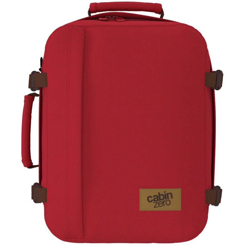 CabinZero Classic travel backpack, 28L, london red