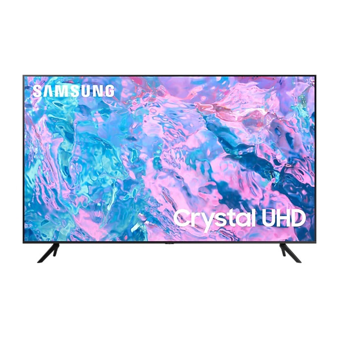 TV SAMSUNG LED 65CU7172, 163 cm, Smart, UHD 4K, Class G (Model 2023)