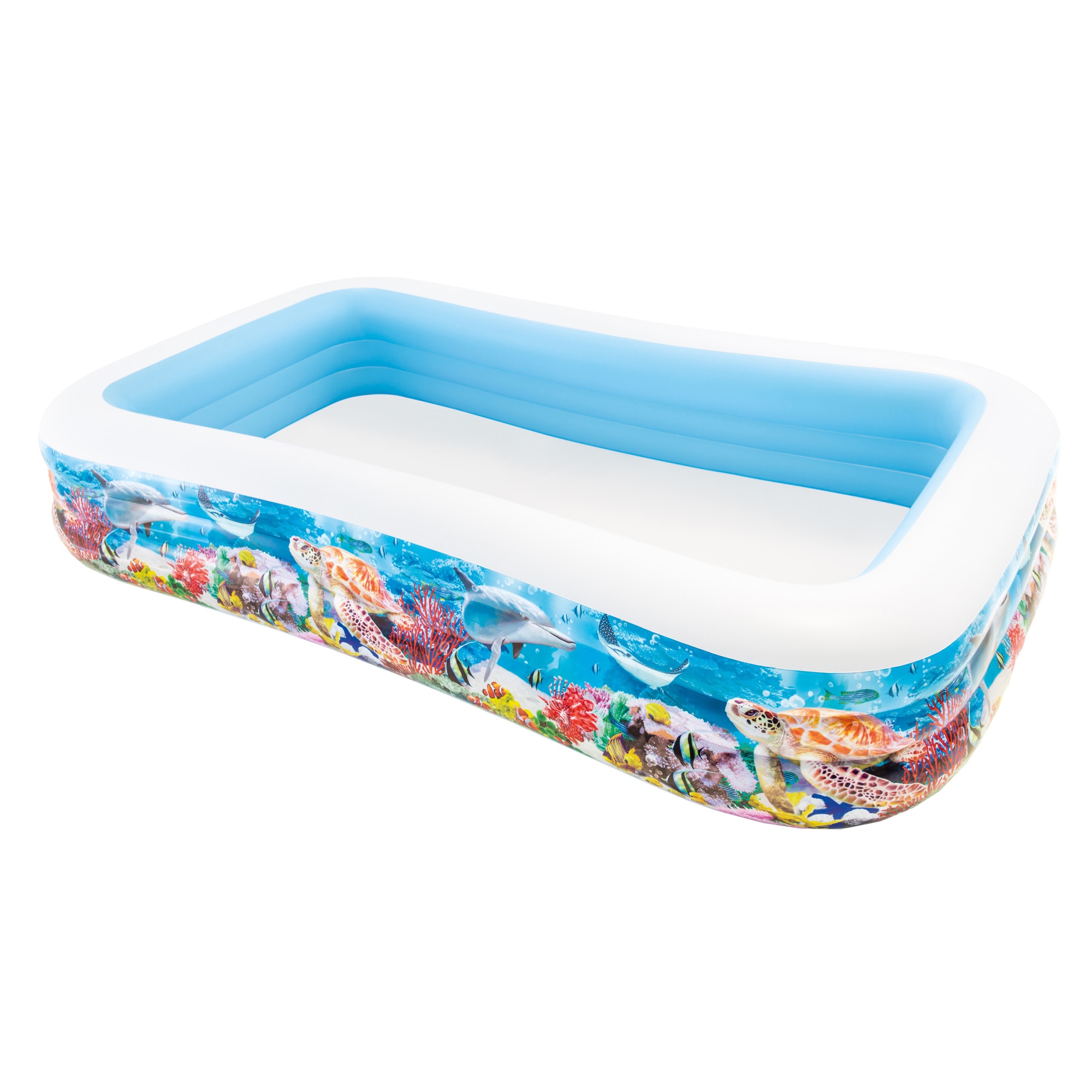 Intex Inflatable Pool - Swim Center™, Sealife, 305 x 183 x 56 cm