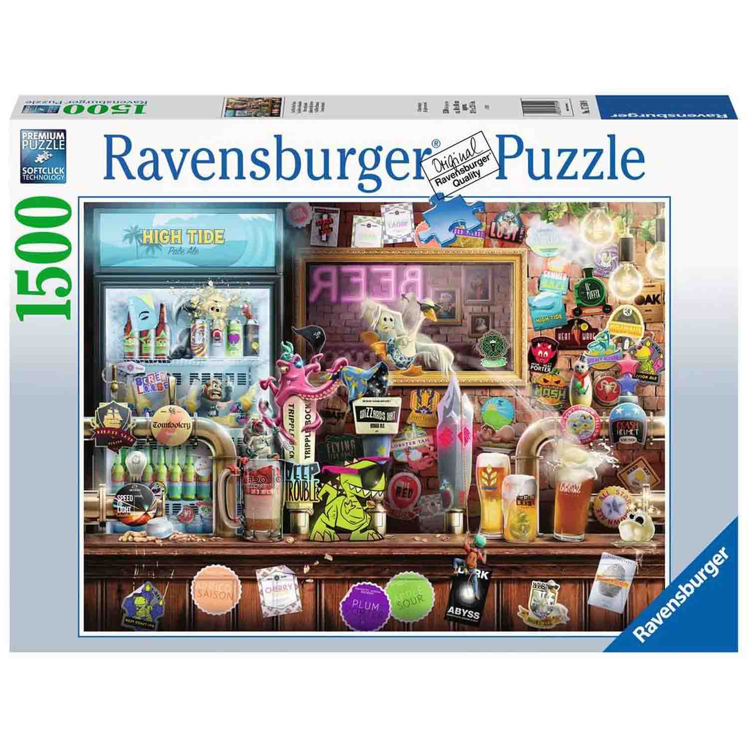 Puzzle Ravensburger - Bere artizanala, 1500 piese