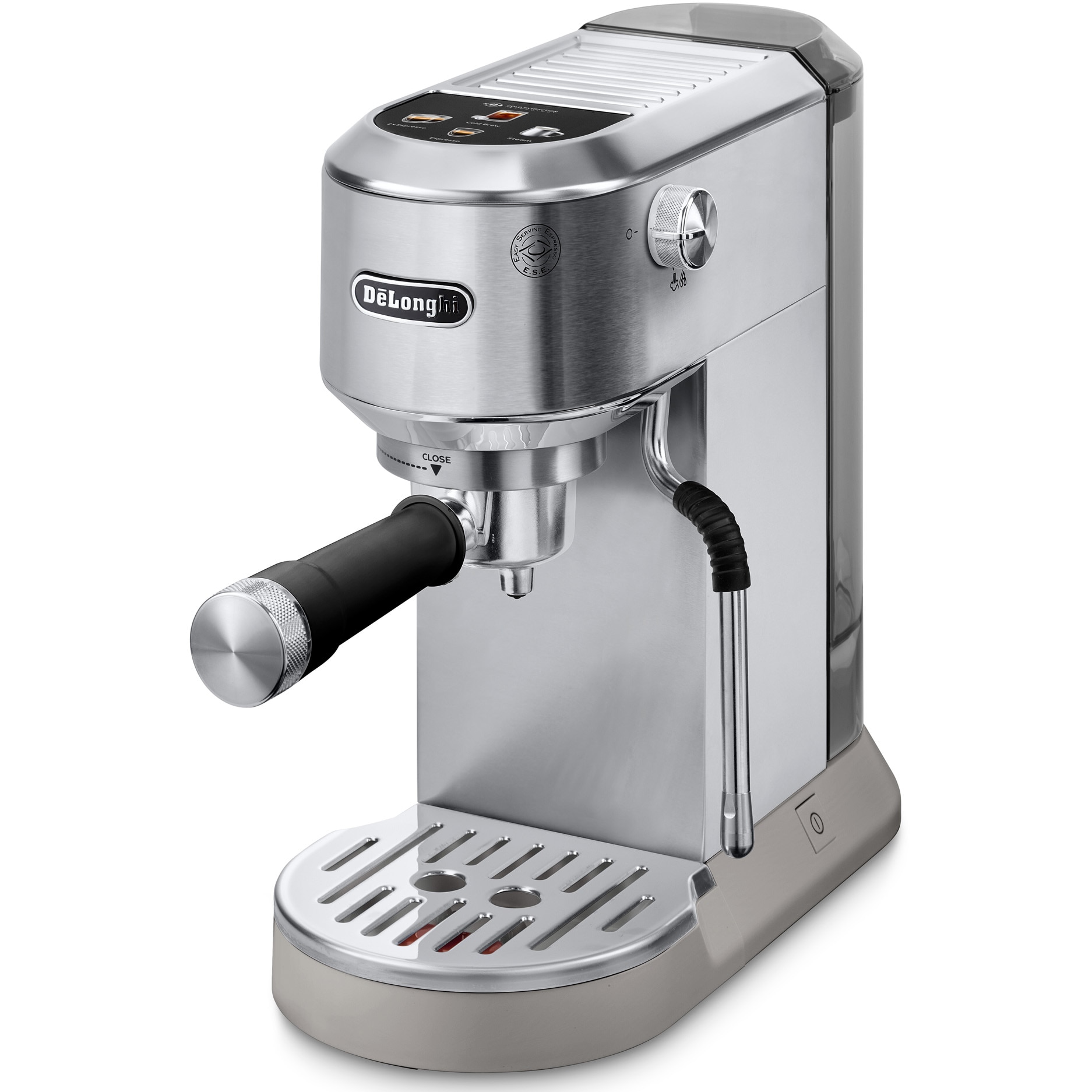 Manual espresso machine De'Longhi Dedica Duo EC890.M, 1450W, 15 bar, silver