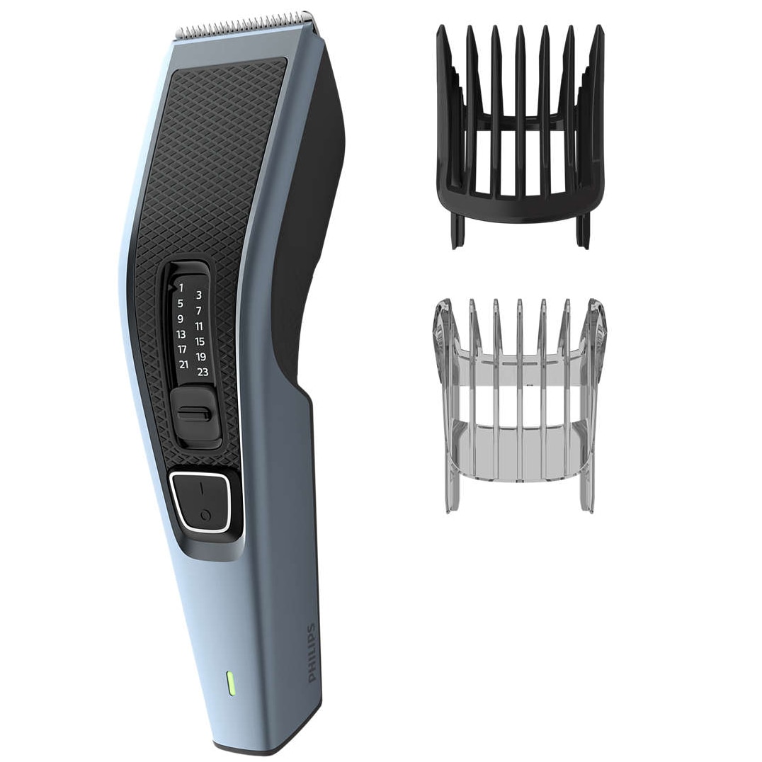 Clipper Philips HC353015, adjustable comb, 0523mm, 13 steps, 75 min, BlackGrey