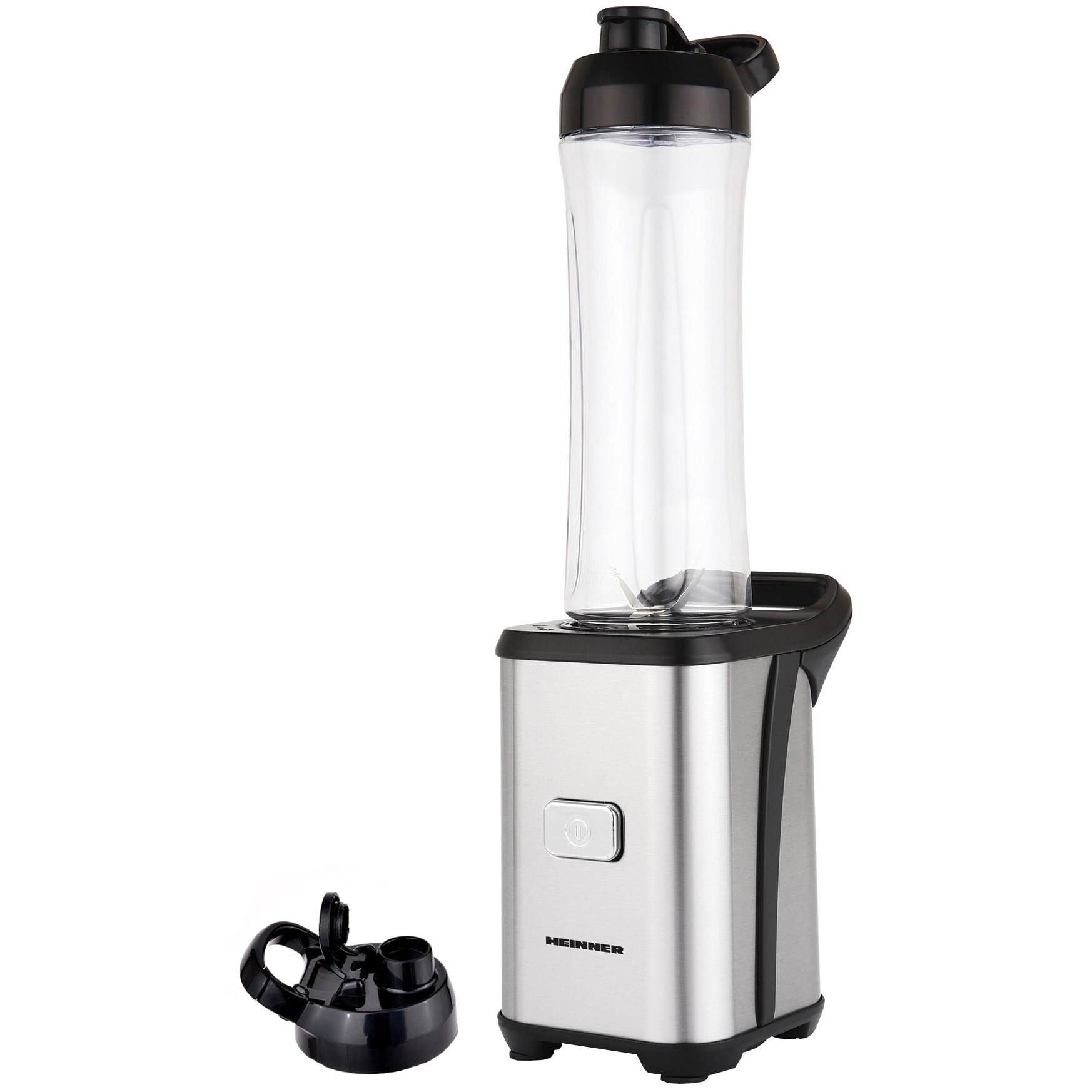 Heinner HSB-350SS sports blender, 350 W, 2 Tritan containers, Stainless steel knife, Stainless steel