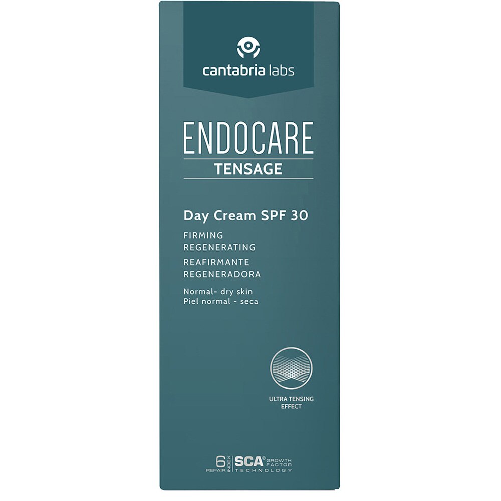 Crema de zi Cantabria Endocare Tensage SPF30, piele normala-uscata, 50 ml