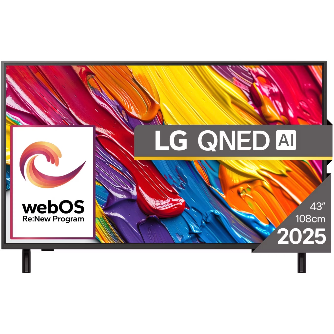 Televizor LG QNED 43QNED84A3C, 108 cm, Smart, 4K Ultra HD, Clasa G (Model 2025)