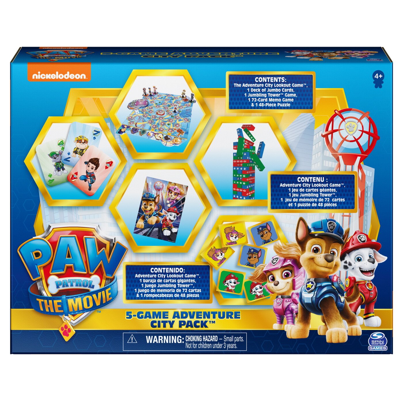 Set 5 jocuri Paw Patrol - Game Adventure