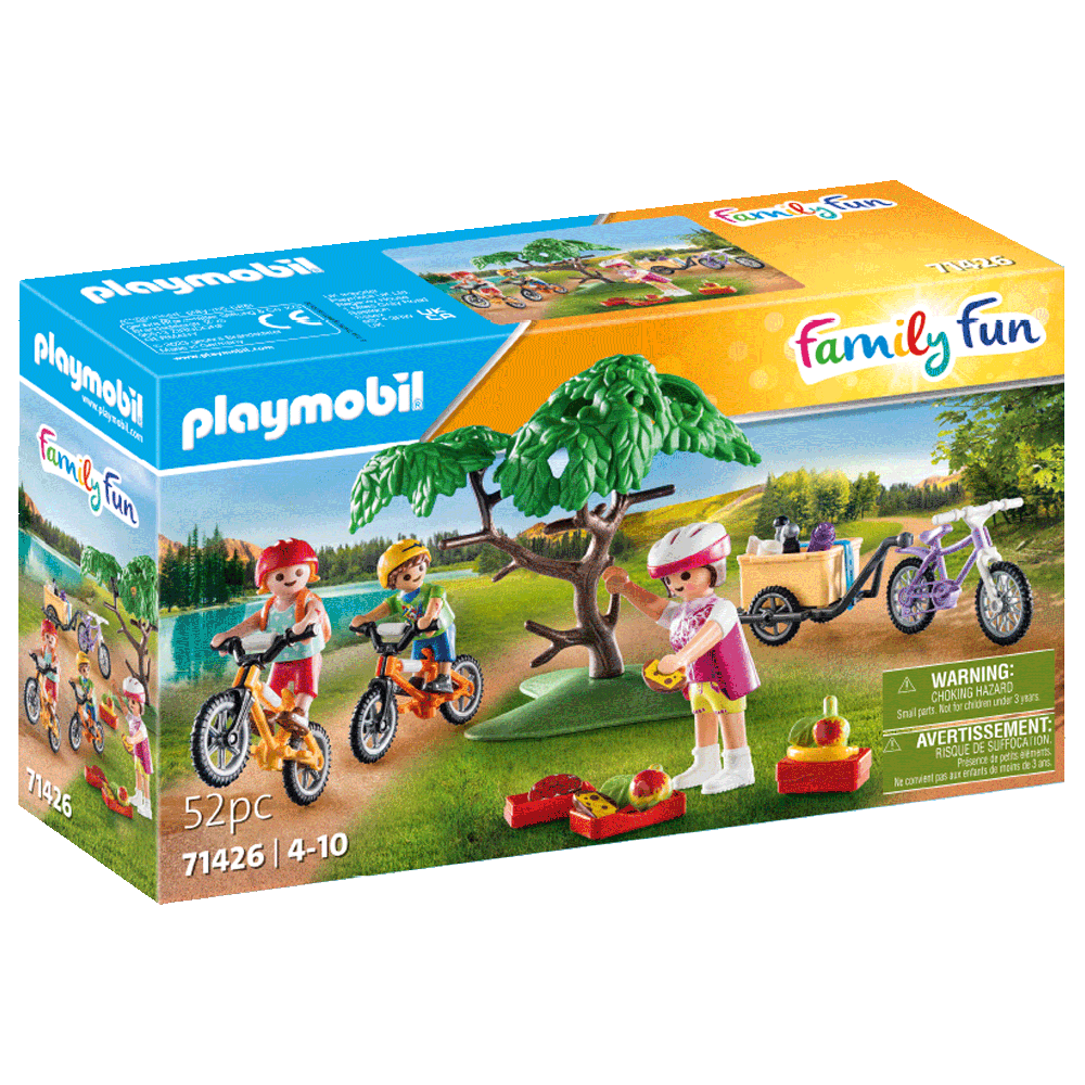 Playmobil Family Fun - Tur in munti cu bicicleta