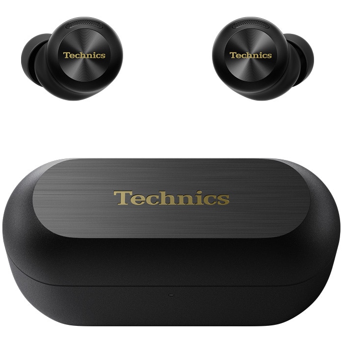 In-Ear Headphones Technics EAH-AZ100E-K, True Wireless, Bluetooth, Voice Focus AI, Magnetic Fluid Driver, Adaptive ANC, Multipoint, IPX4, Black