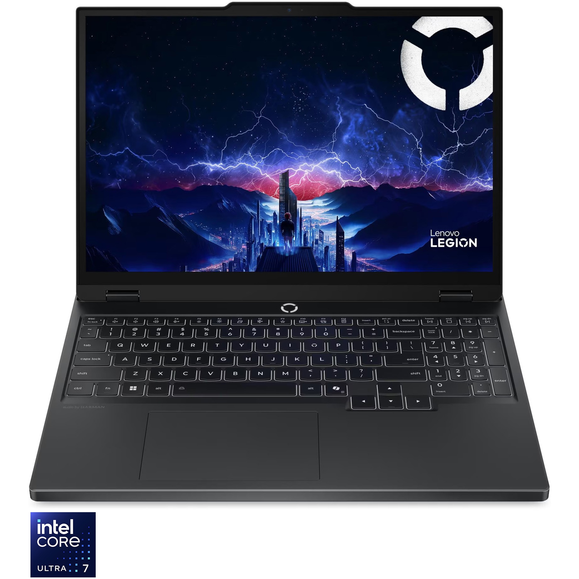 Lenovo Legion 5 15IAX10 Gaming Laptop with Intel® Core Ultra 7 255HX processor up to 5.2GHz, 15.1" WQXGA, OLED, 165Hz, 32GB DDR5 RAM, 1TB SSD, NVIDIA® GeForce RTX™ 5070 8GB GDDR7, No OS, Eclipse Black, 3y on-site Premium Care