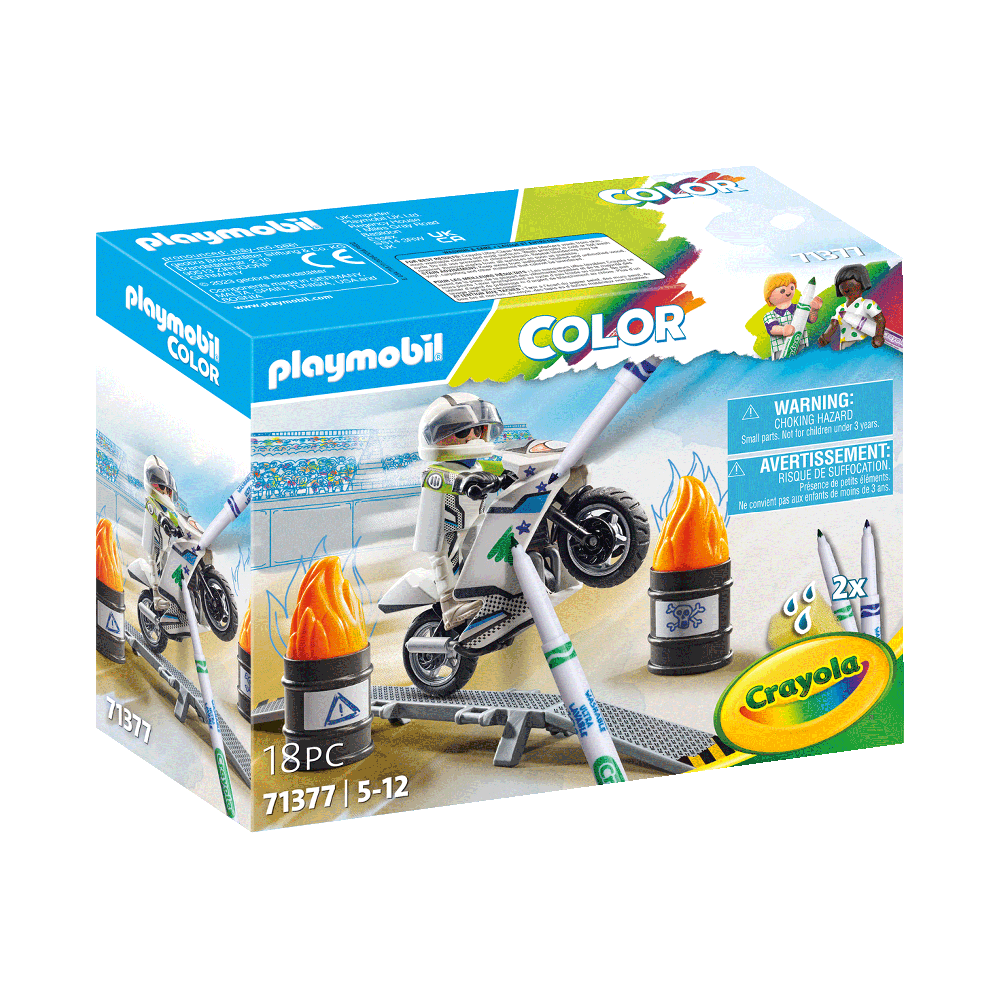 Playmobil Color - Motocicleta