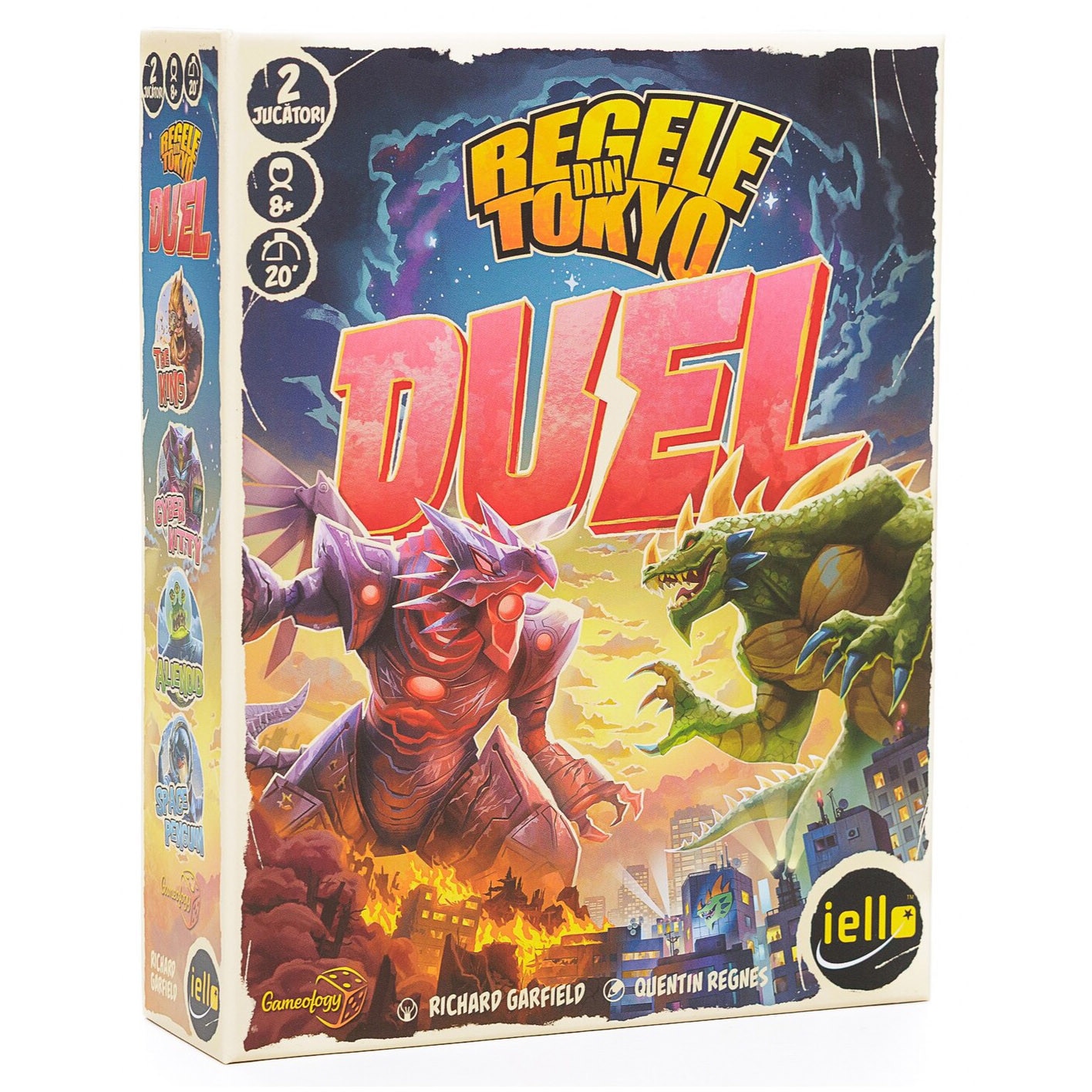 Joc Regele din Tokyo: Duelul, 2 jucatori, +8 ani, lb. romana