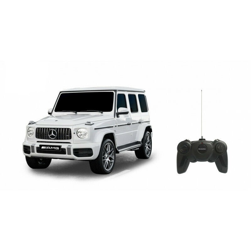 Masinuta Rastar RC - Mercedes-Benz G63, alb, 1:24