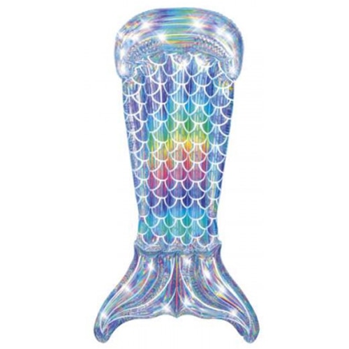 Saltea gonflabila Bestway, Iridescent Mermaid Tail Lounge, 1.93m x 1.01m