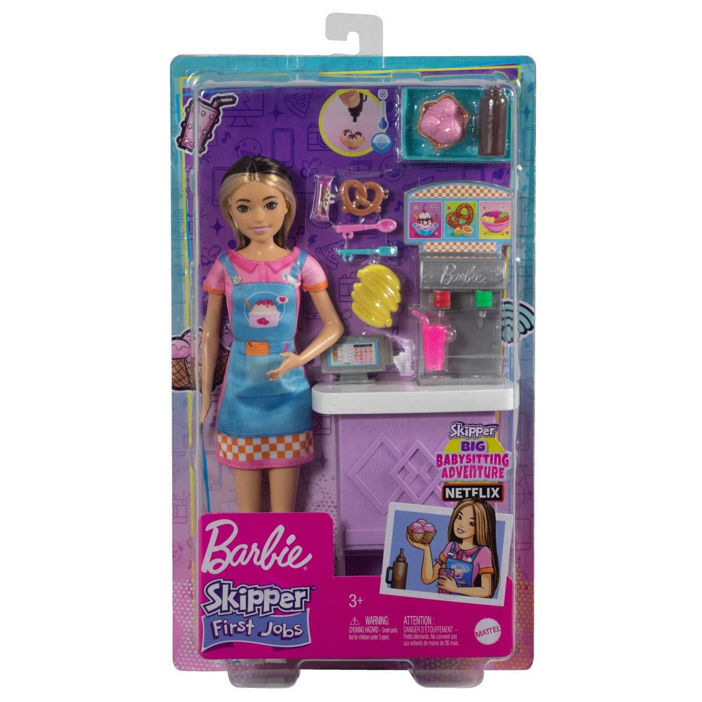 Papusa Barbie Skipper First Jobs - Snack bar
