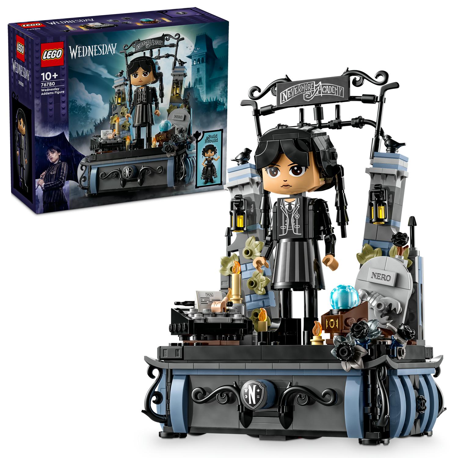 LEGO® Wednesday® - Wednesday Addams figurine 76780, 702 pieces