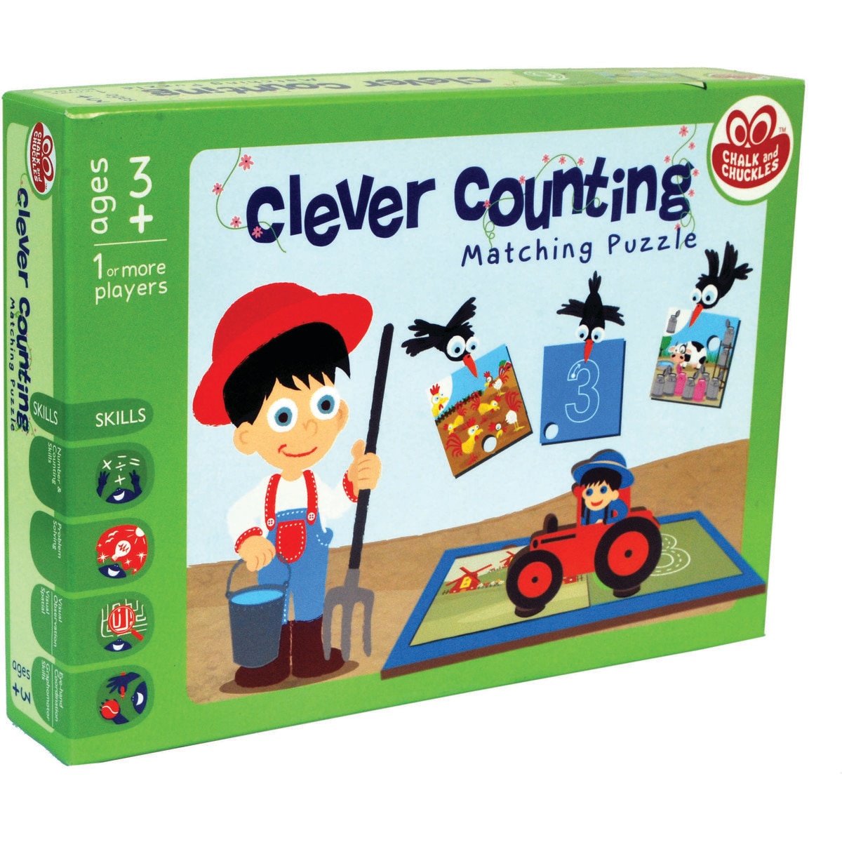 Joc de potrivire Chalk and Chuckles, Fermierul istet