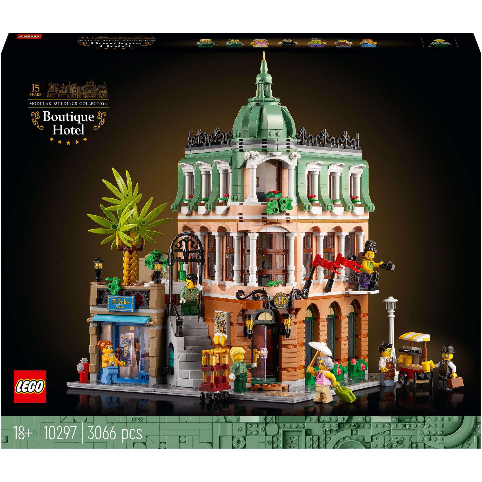 LEGO® Icons Creator Expert - Hotel Boutique 10297, 3066 piese