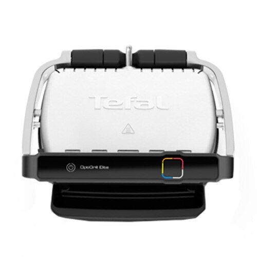 Tefal OptiGrill Elite GC750D30: Electric grill, 2000W, 12 programs, 30x20 cm, adjustable thermostat, Black Stainless Steel