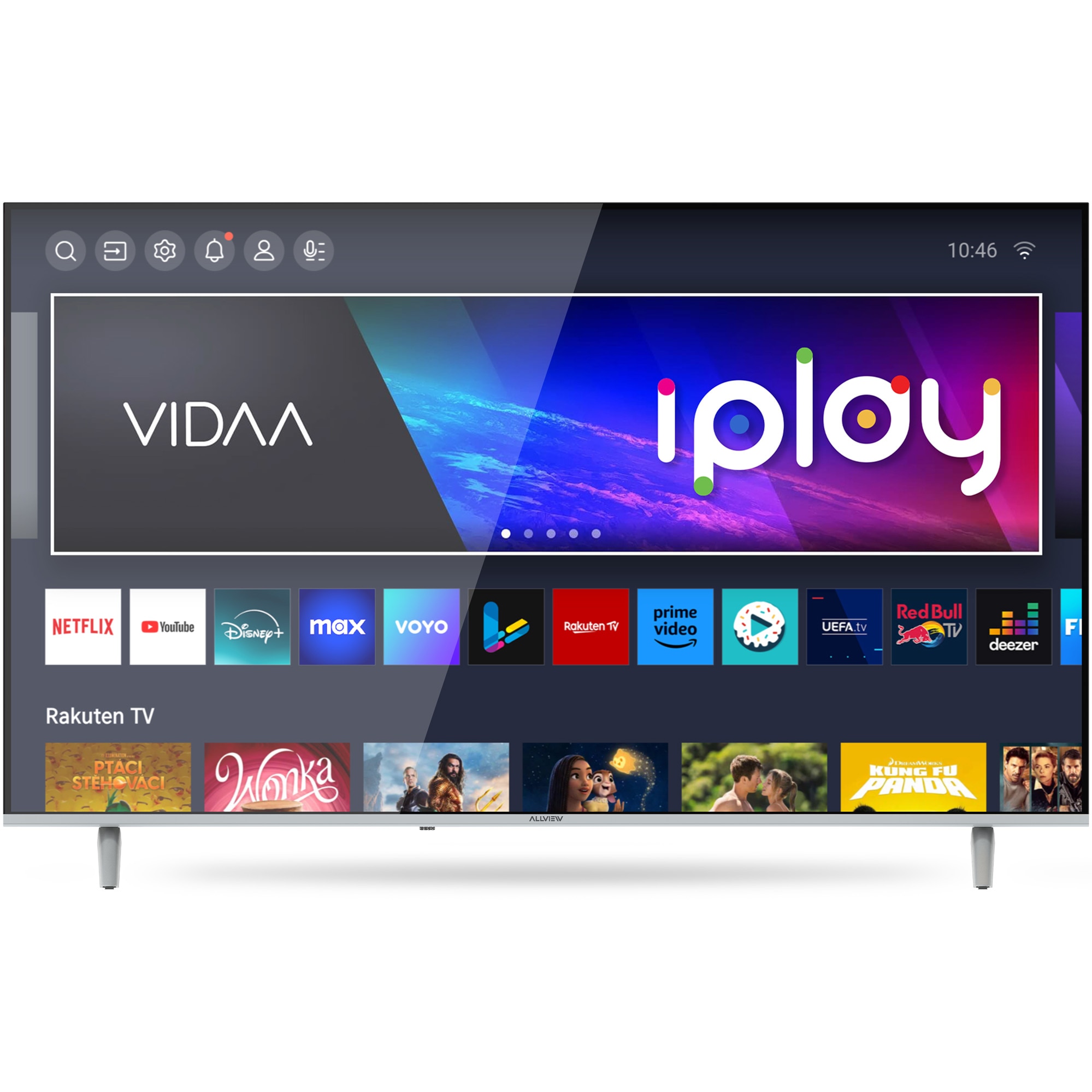 Televizor Allview LED 55iPlay6300-U, 140 cm, Smart, 4K Ultra HD, Clasa E