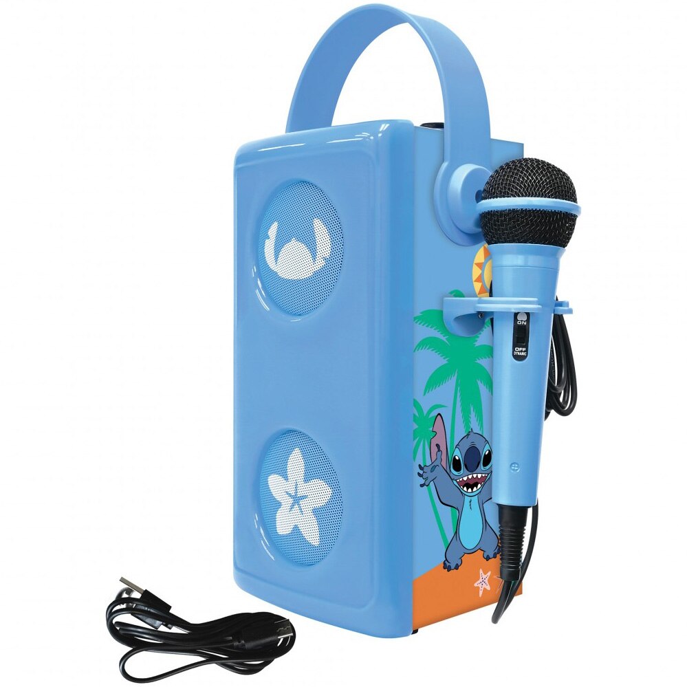 Lexibook light speaker - Disney Stitch, with microphone
