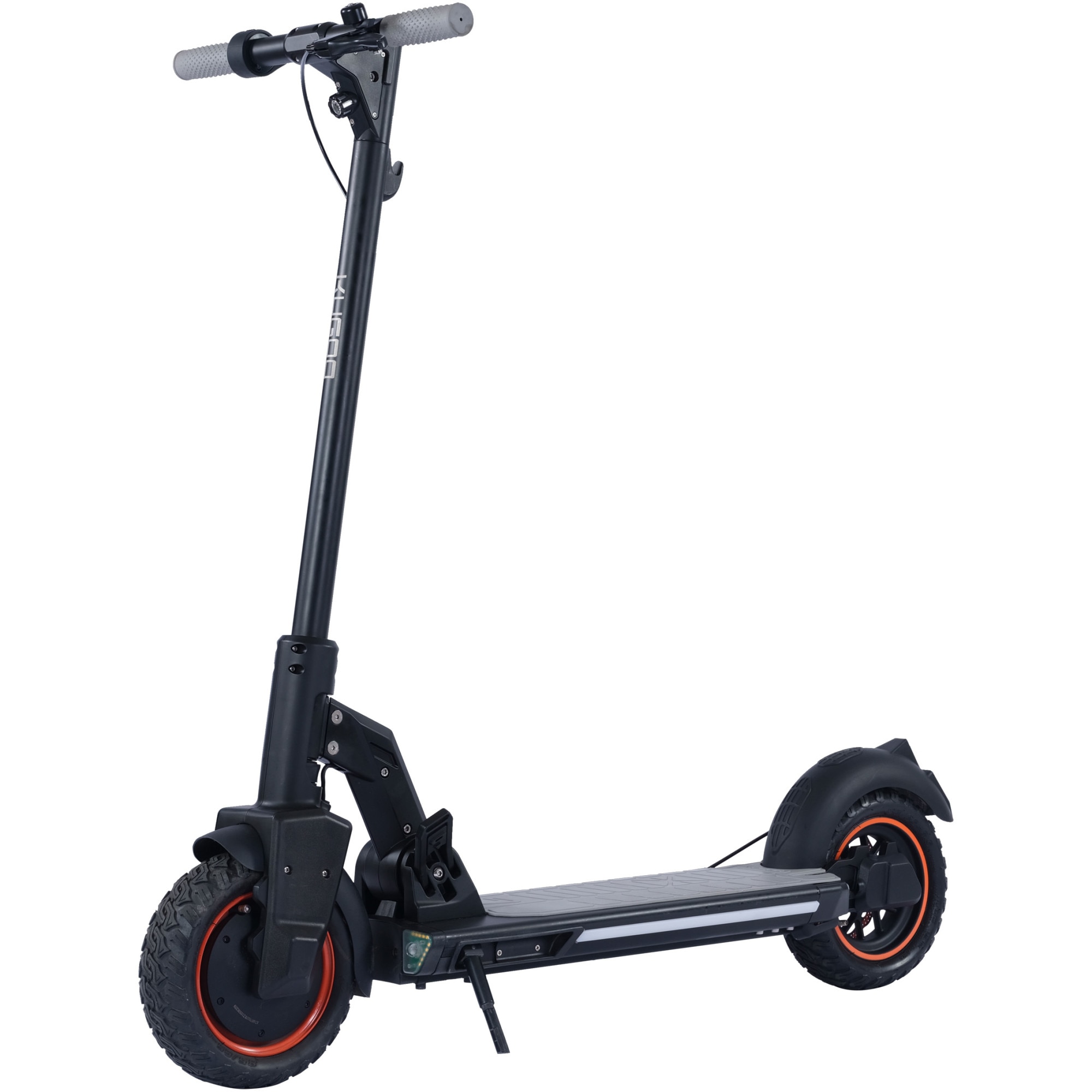 Trotineta electrica KUGOO G5, Viteza maxima 25kmh, Autonomie maxima 65Km, Motor 500W, acumulator 48V 16Ah, Roti 10", Negru