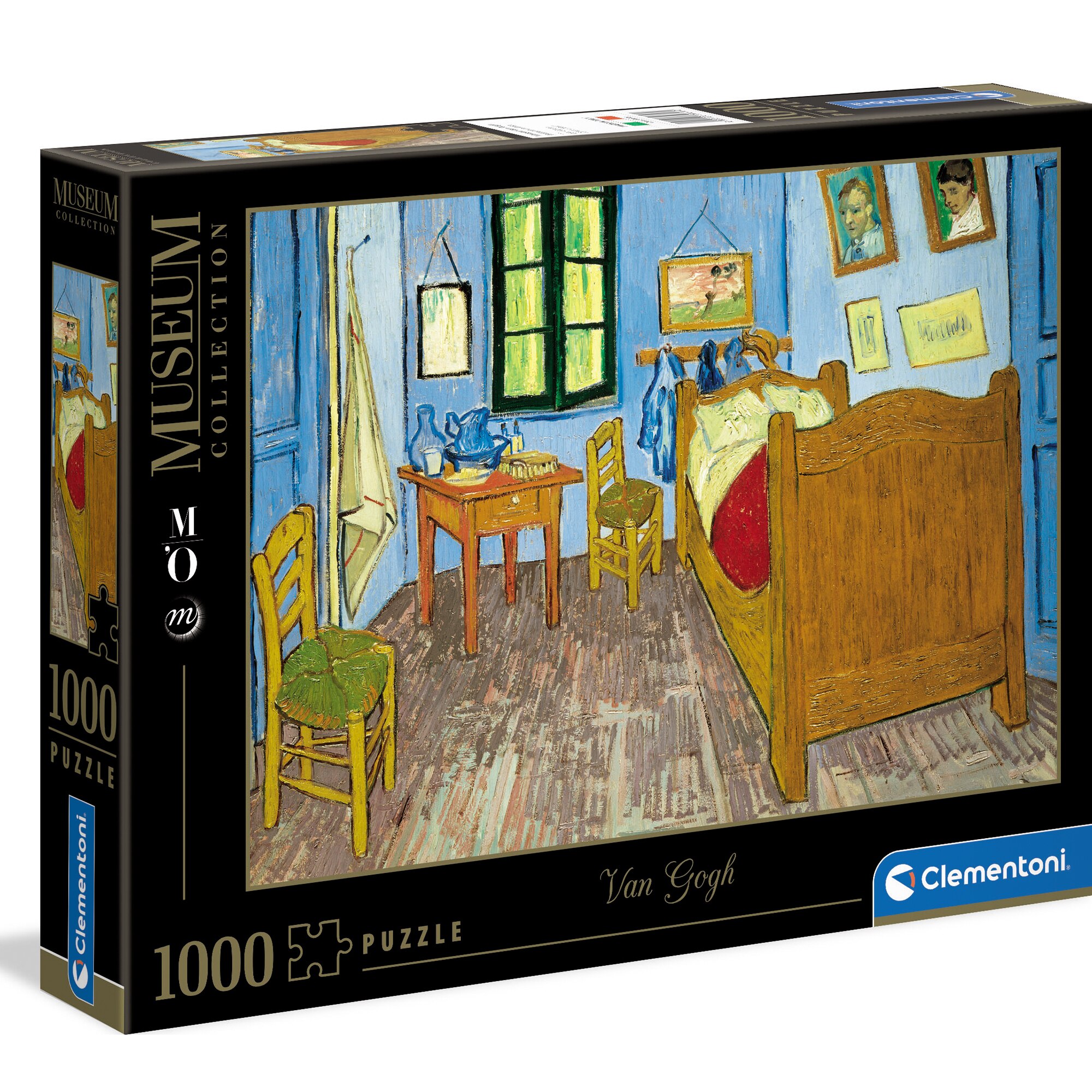 Puzzle Clementoni - Museum Van Gogh, Chambre arles, 1000 piese