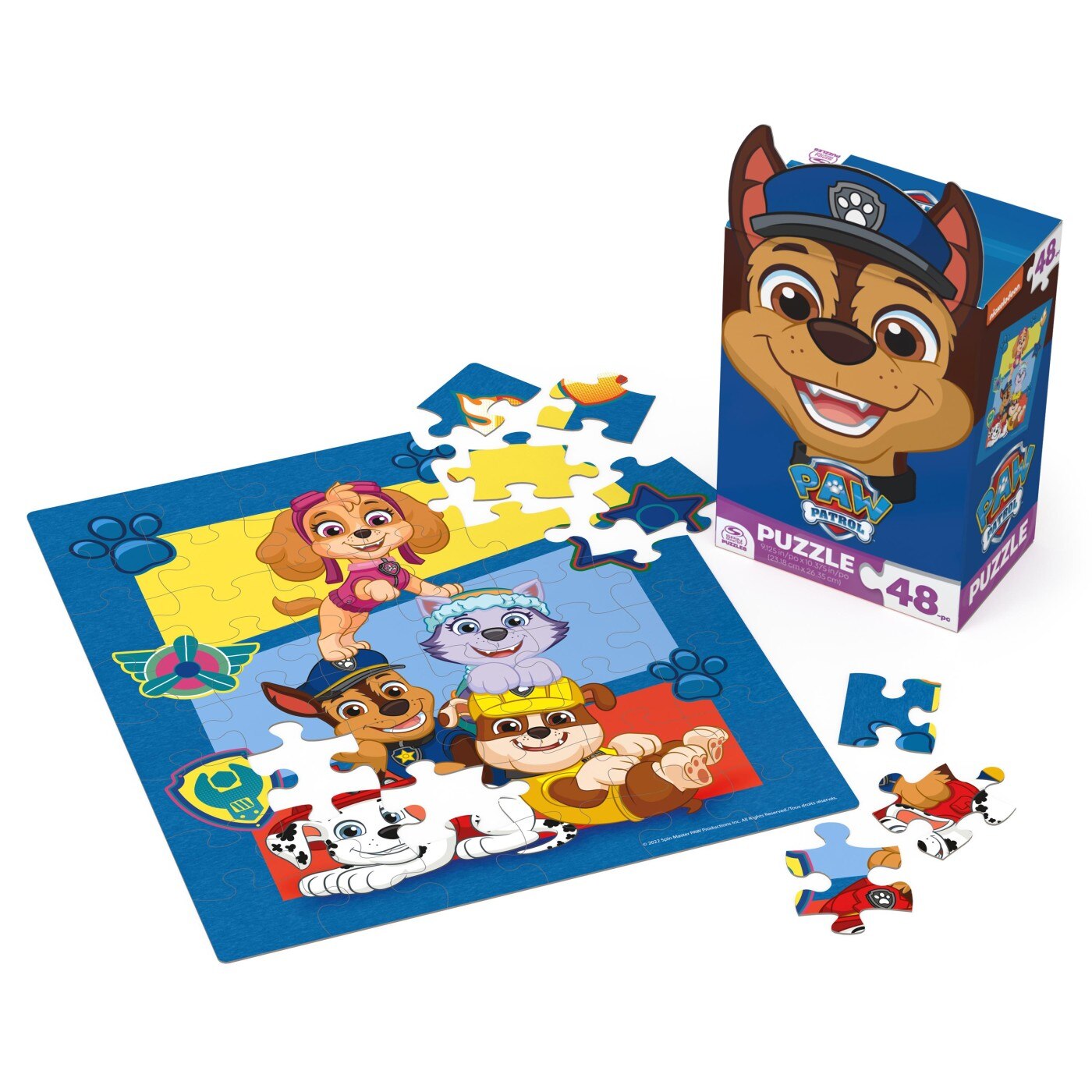 Paw Patrol Puzzle - Chase, 48 pies