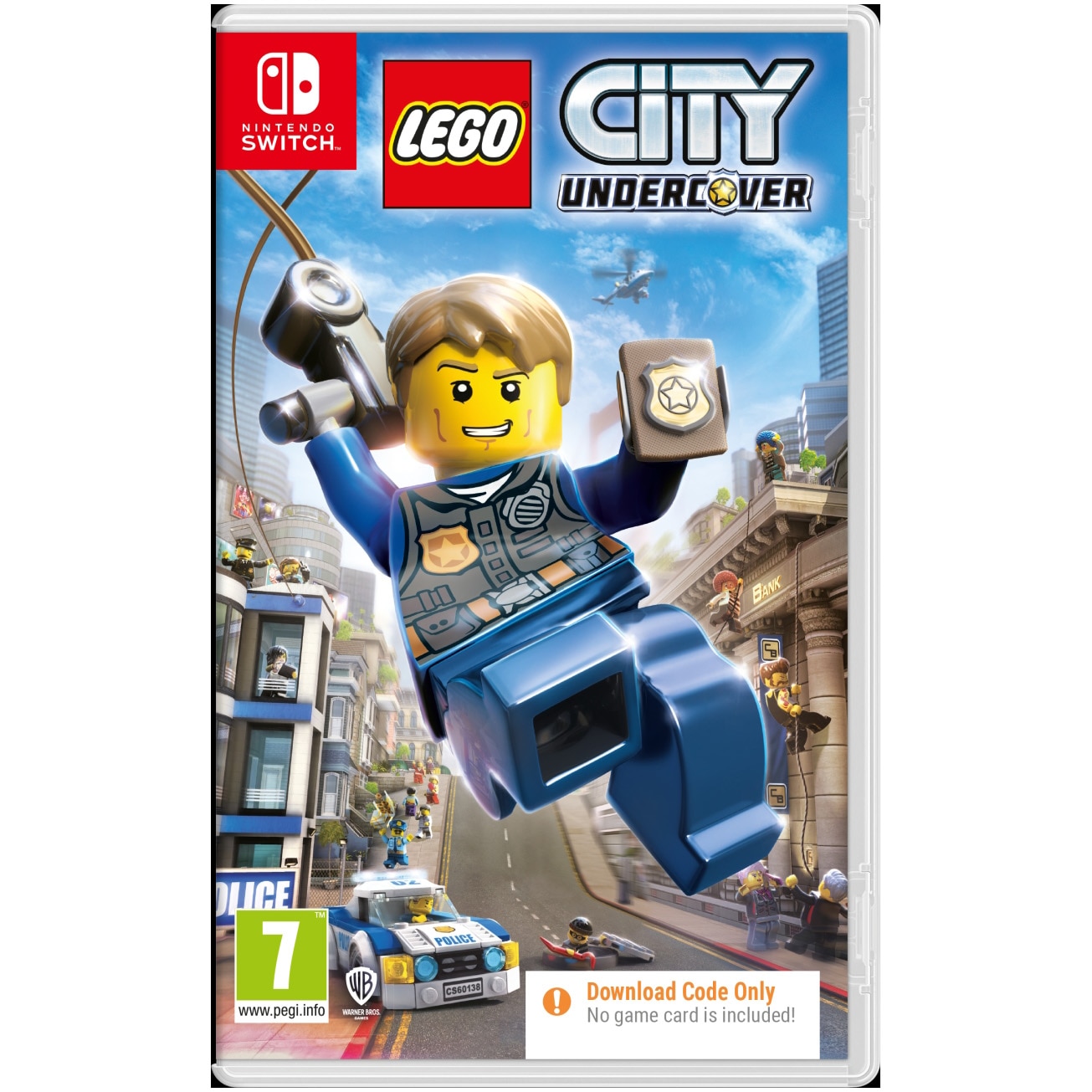 Lego City Undercover game for Nintendo Switch (CODE IN A BOX)