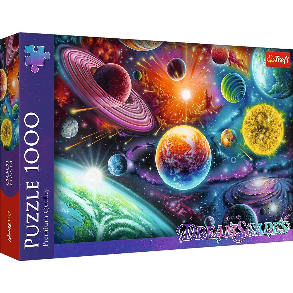 Puzzle Trefl - Aventura Spațială, 1000 piese