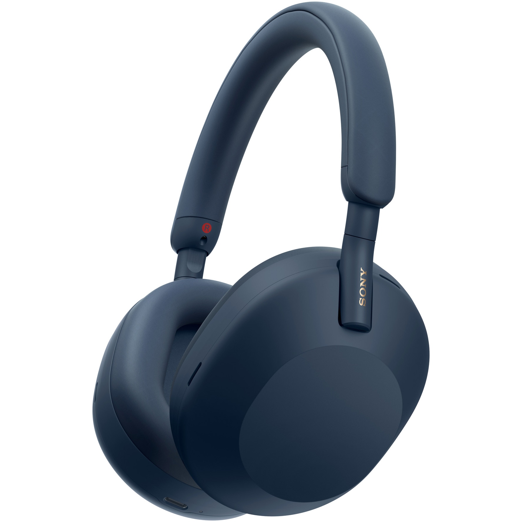 Sony WH1000XM5L Over-Ear Headphones, Wireless, Bluetooth, Noise-cancelling, 30hr battery, Mic, Blue