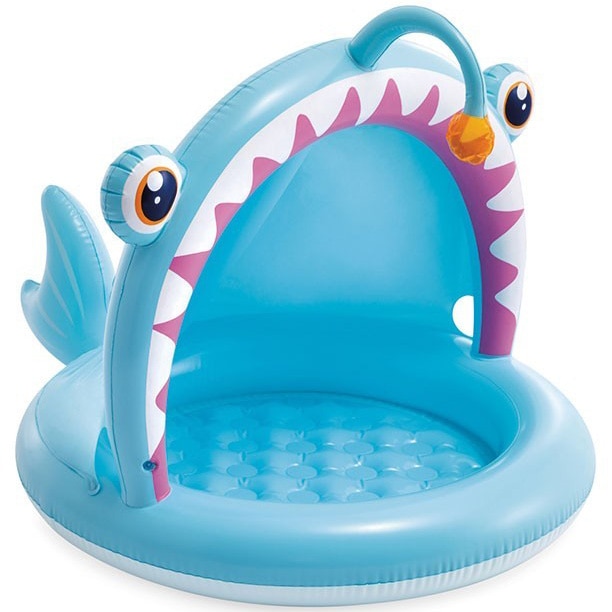 Intex Baby Inflatable Pool - Fish, 127 x 102 x 86 cm