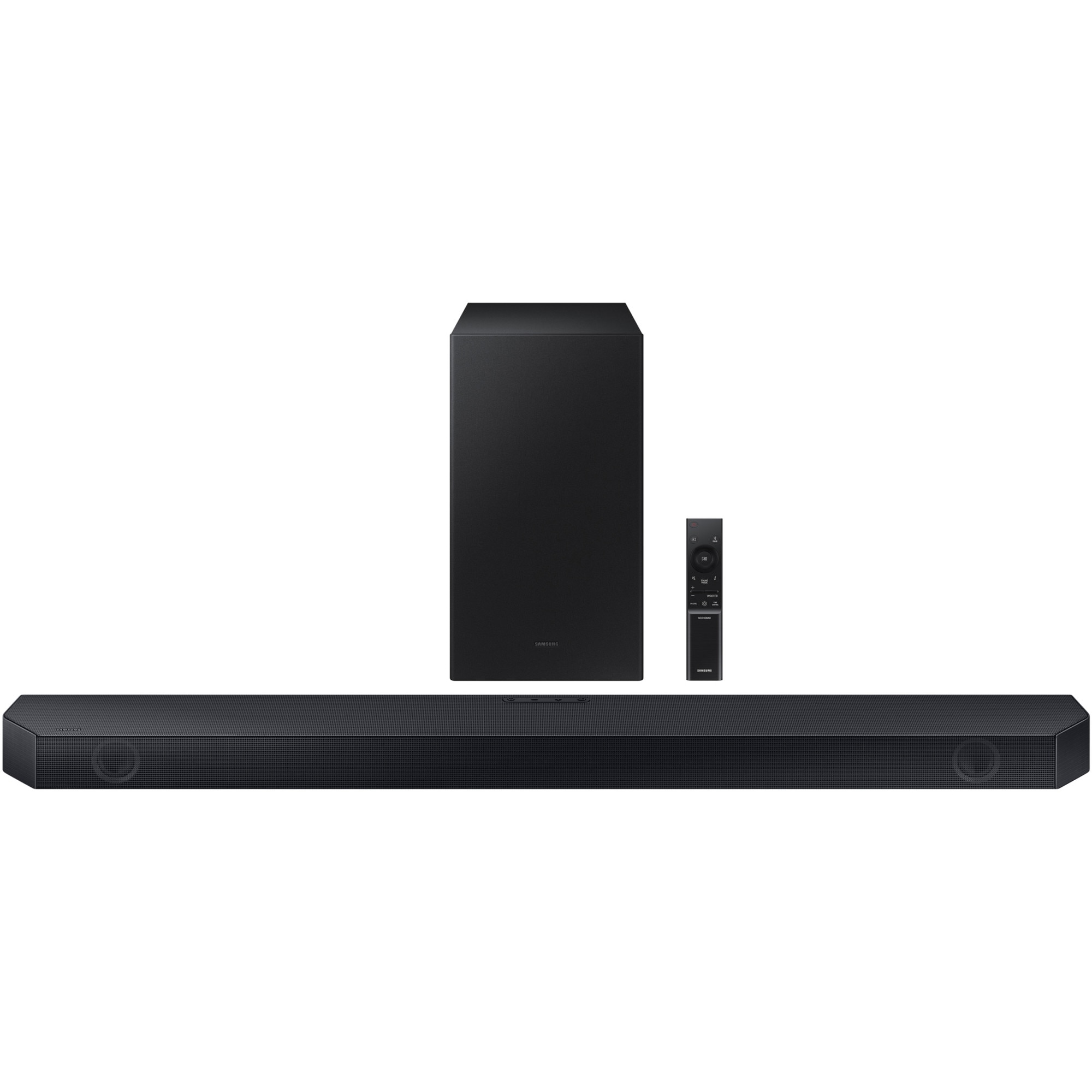 Soundbar Samsung HWQ600C, 312, 360W, Bluetooth, Subwoofer Wireless, Dolby Atmos, Black Titan
