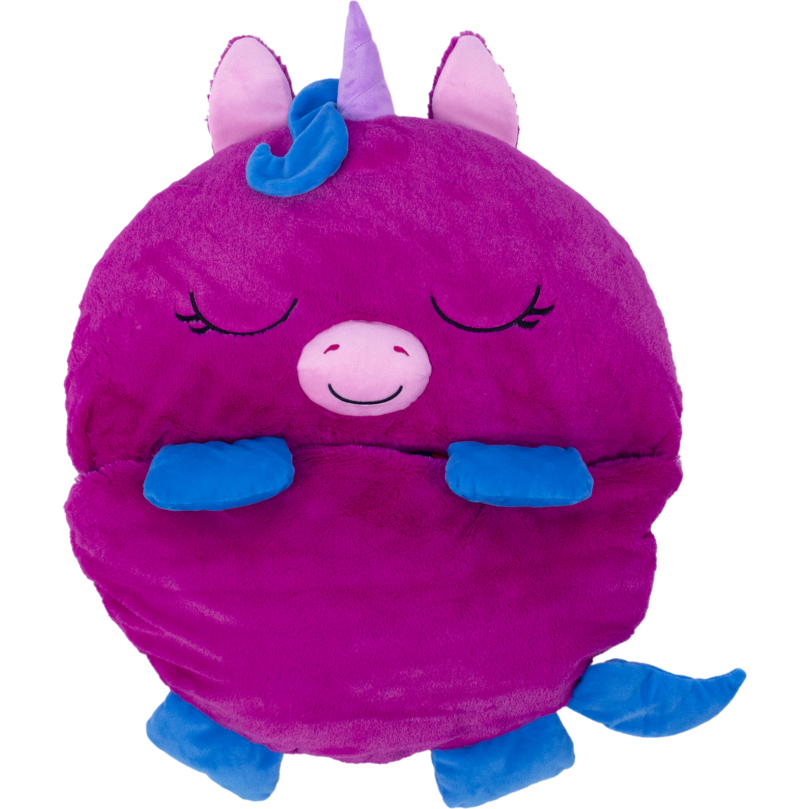 Jucarie de plus 2 in 1 Happy Napers - Unicornul Fiona