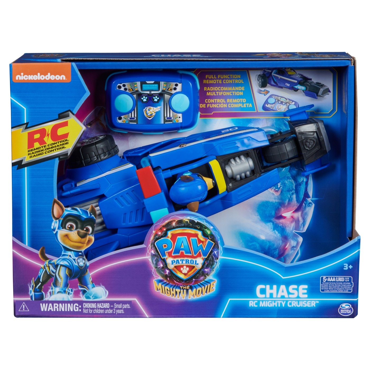 Masinuta RC Paw Patrol The Mighty Movie - Chase Mighty Cruiser