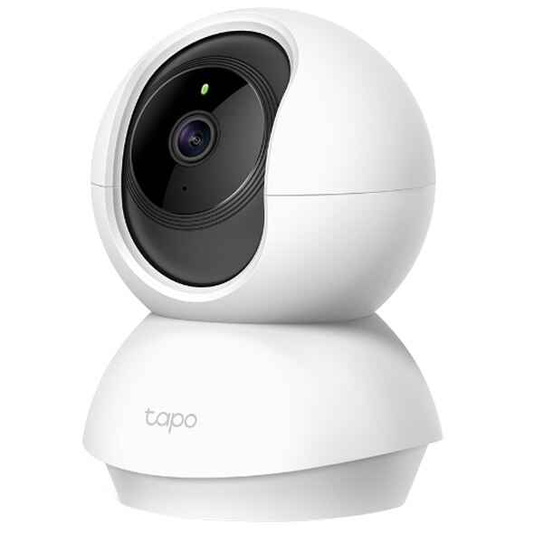 TPLink Tapo C210: 360° PanTilt, 3MP HD, Baby Monitor, Wireless, Night Vision, Motion Detection, Two-Way Audio.