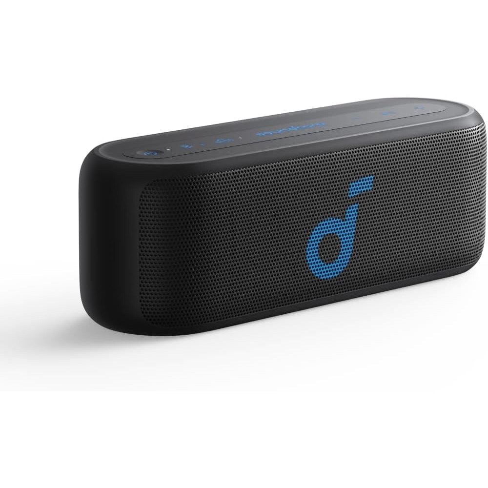 Boxa portabila Anker SoundCore Select 2S, 20W, Wireless Stereo Audio, BassUp, IPX7, Negru