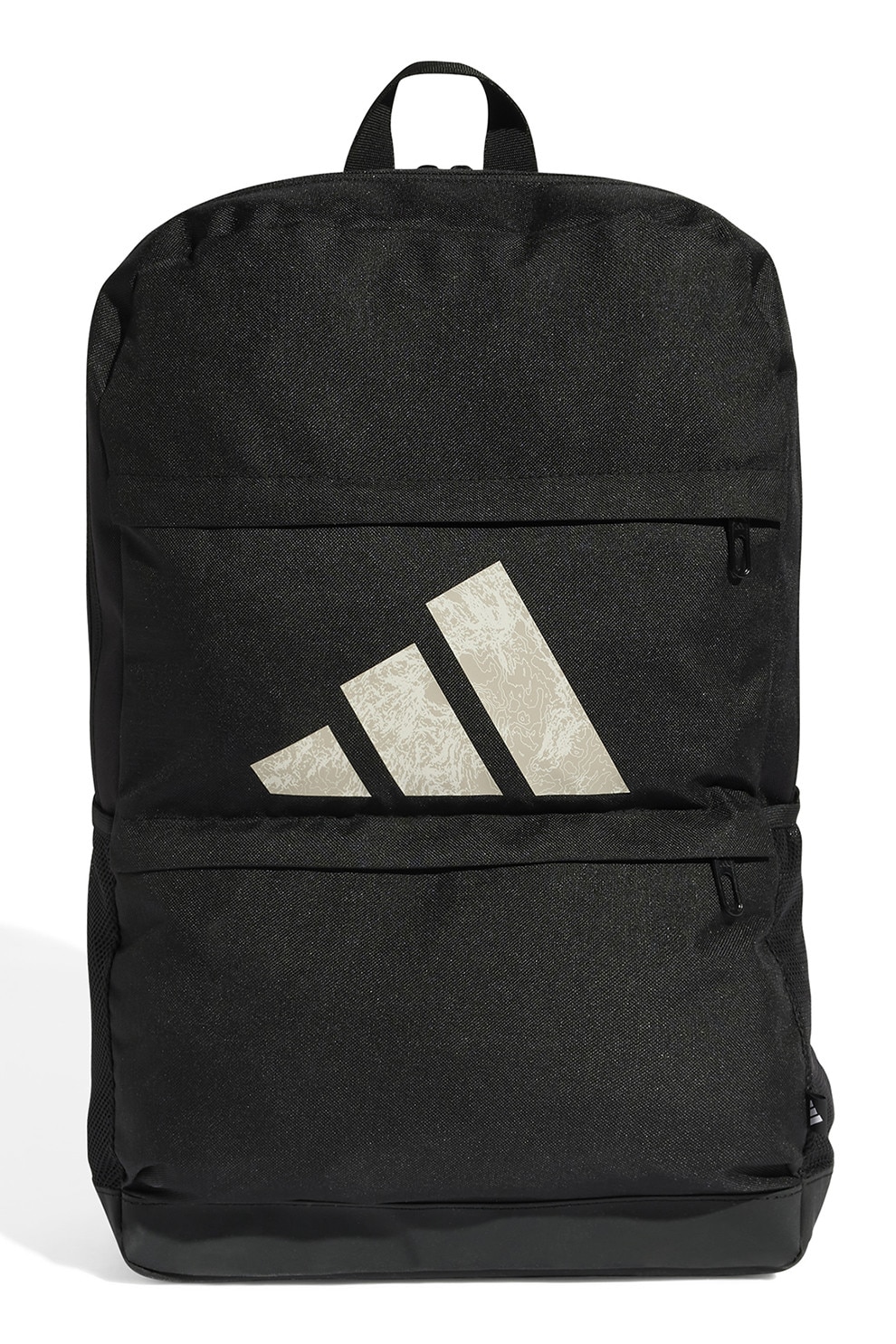 adidas Performance, Rucsac cu imprimeu logo Motion, Negru, Grej