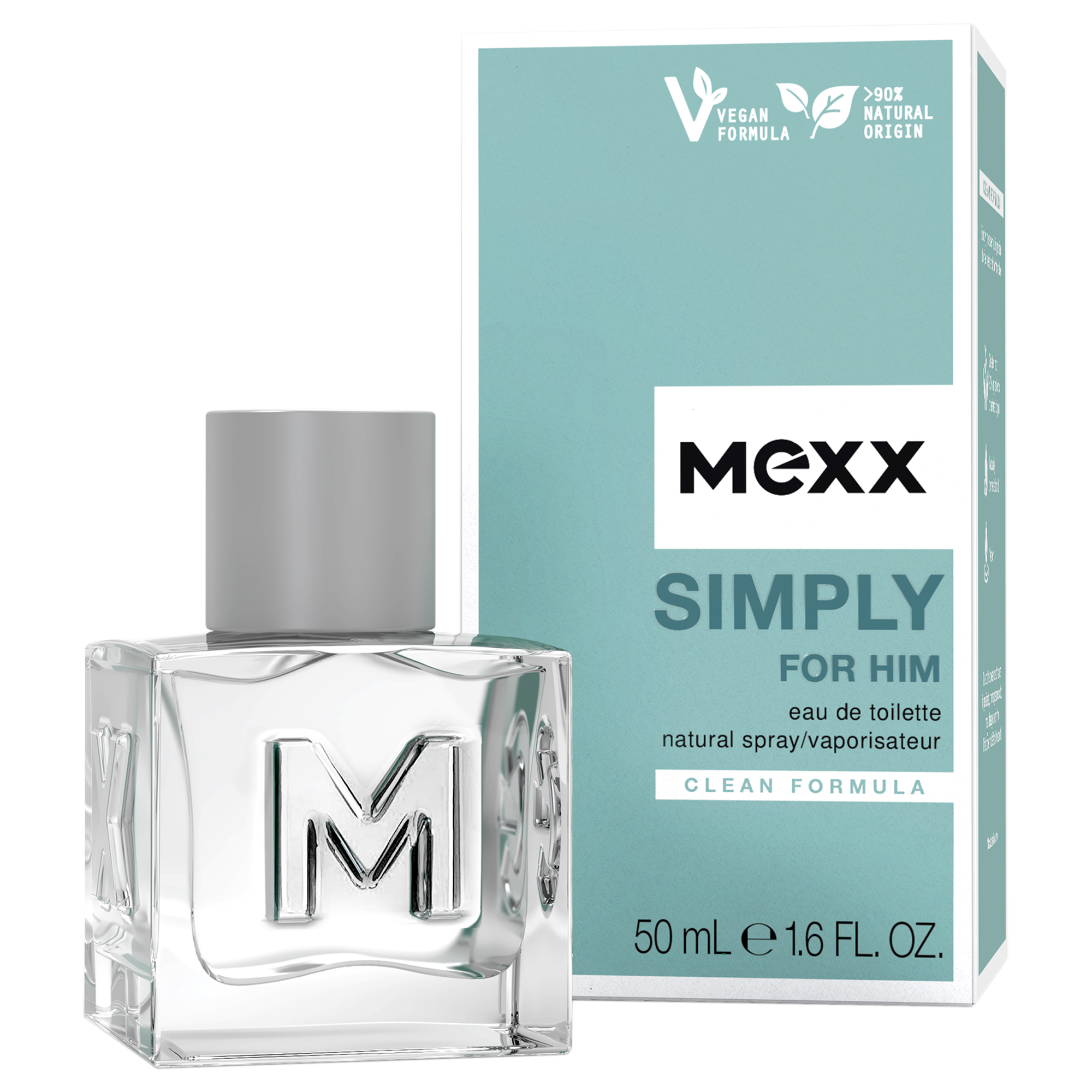 Apa de toaleta Mexx Simply for Him, Barbati, 50 ml