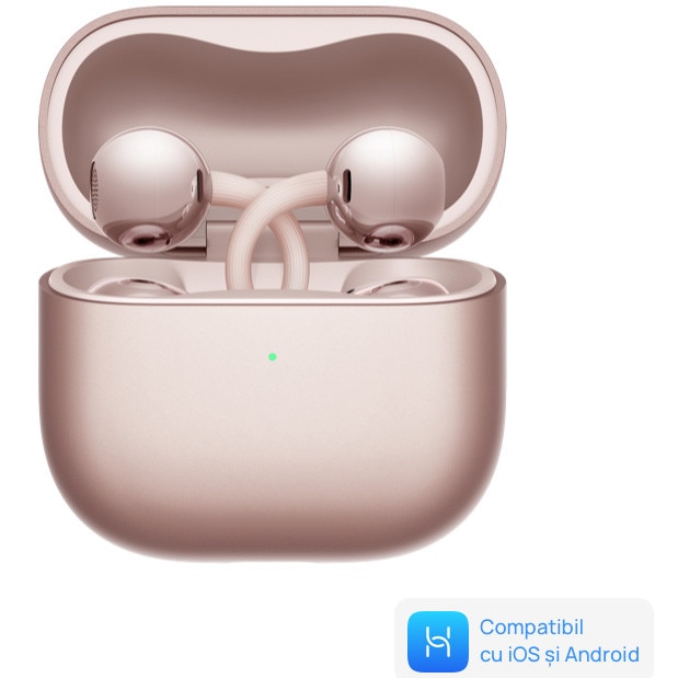 Open-Ear Headphones Huawei FreeClip 2, True Wireless, Bluetooth, IP57, Autonomy 38 hours, Rose Gold