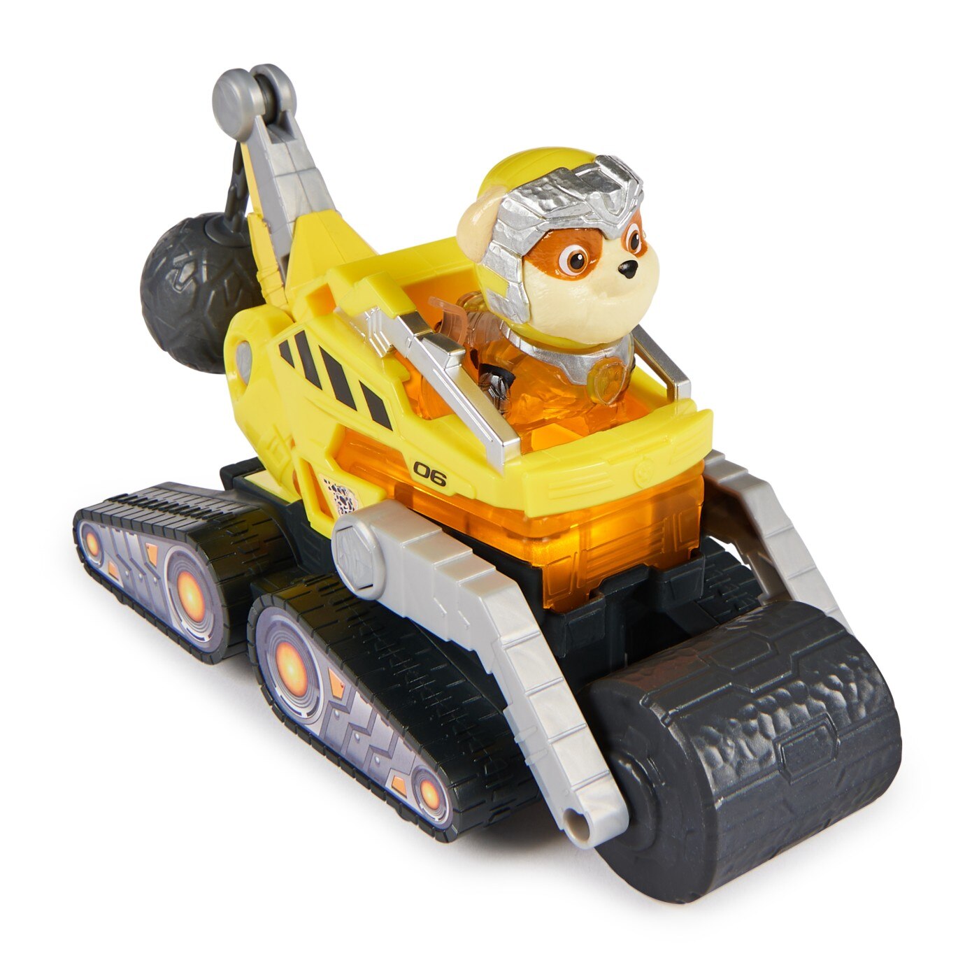 Paw Patrol The Mighty Movie - Rubble figure and vehicle set