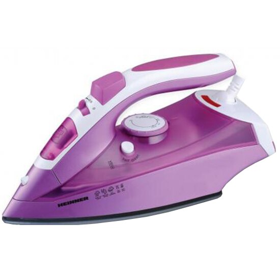 Fier de calcat Heinner Dyna 2900, 2400 W, Talpa ceramica, Mov