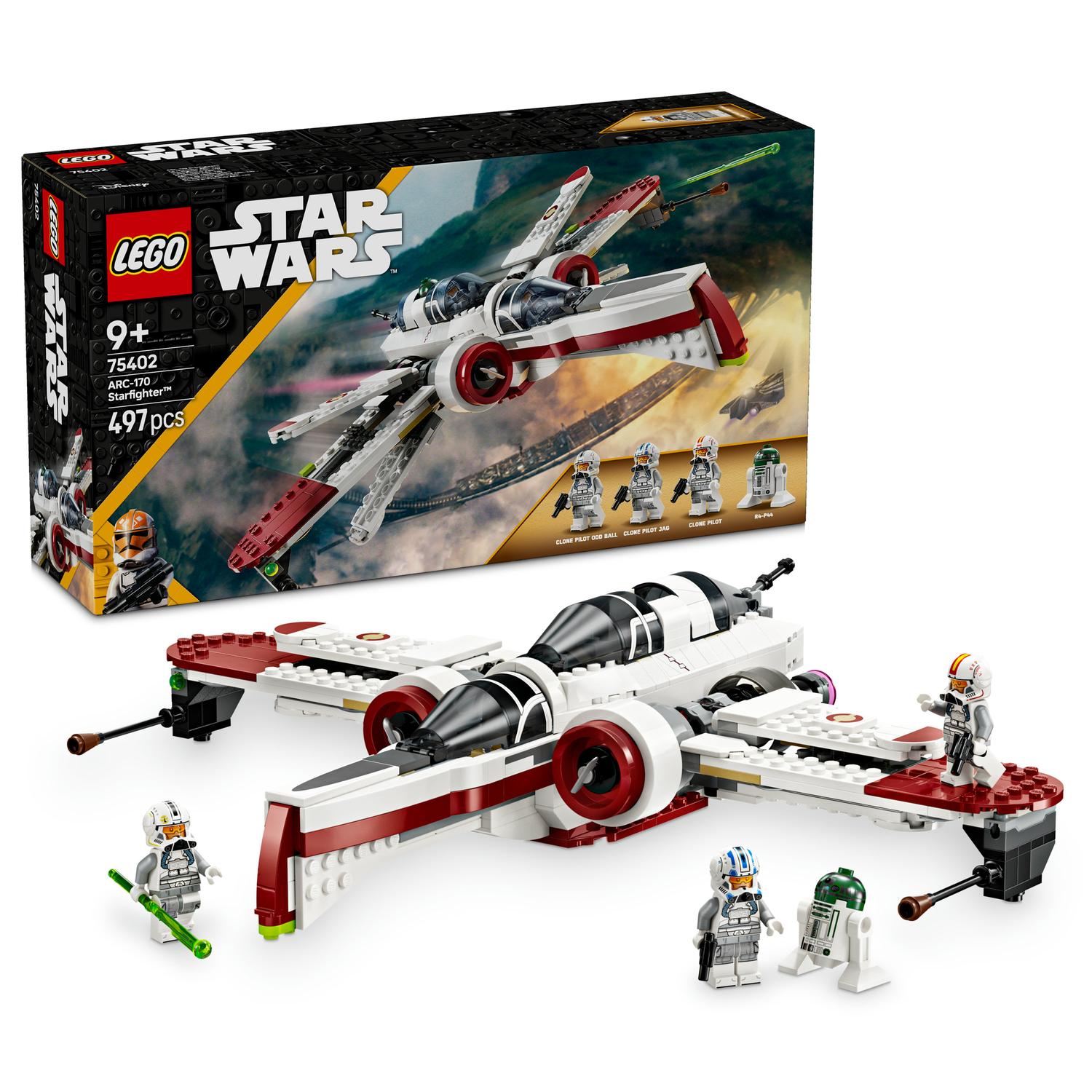 LEGO® Star Wars TM - ARC-170 Starfighter 75402, 497 pieces
