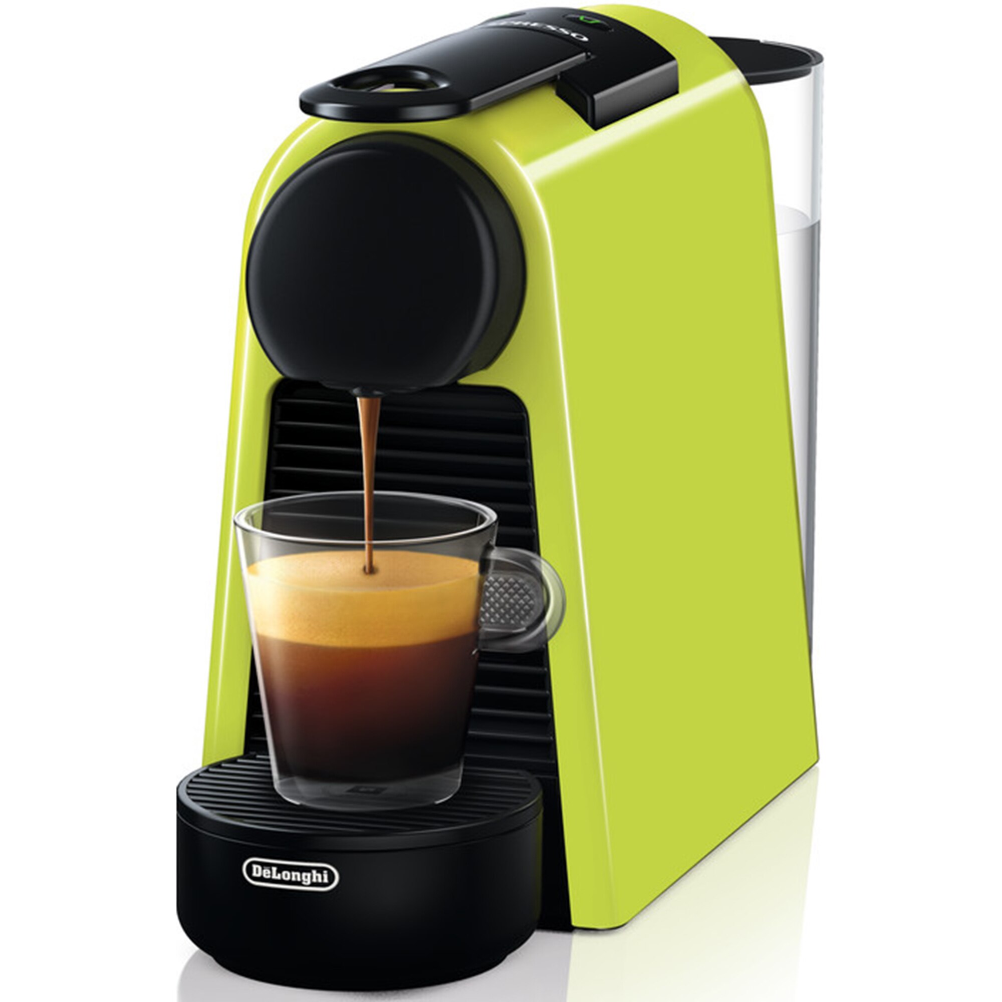 Nespresso by De'Longhi Essenza Mini Green EN85.L espresso machine, 1260 W, 19 bars, Green, tasting capsule set included