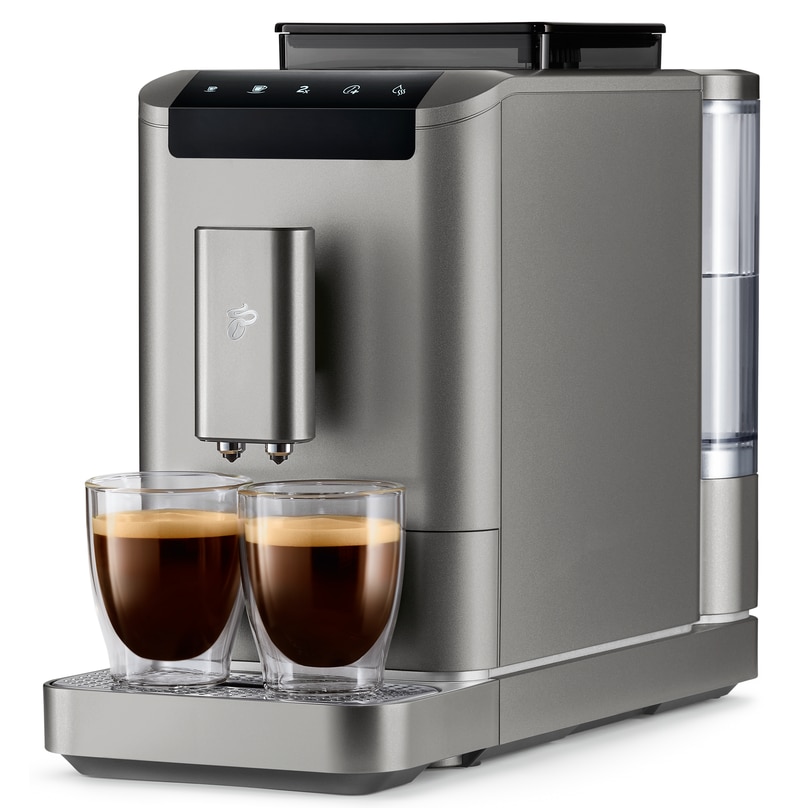 Espressor automat Tchibo Esperto 2, 618791, 19 bar, duza dubla, Argintiu