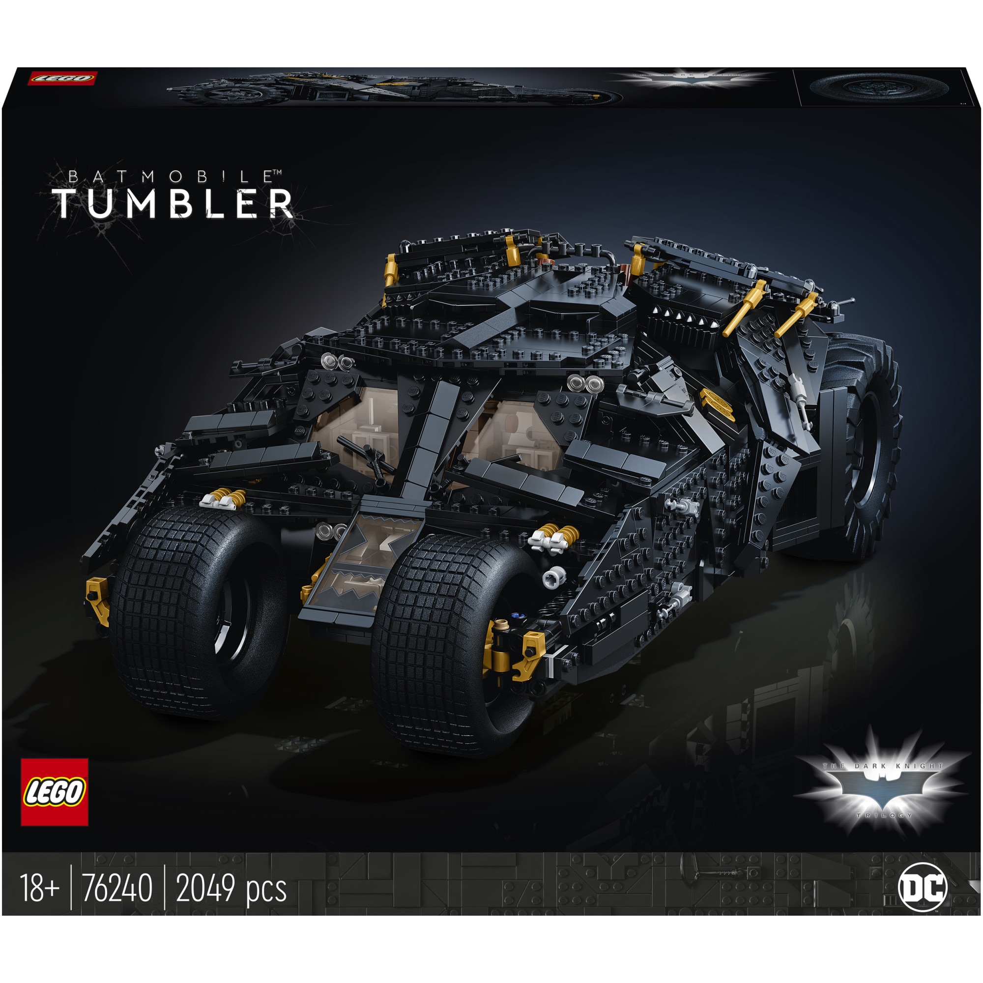 LEGO® DC - Batmobile Tumbler 76240, 2049 piese