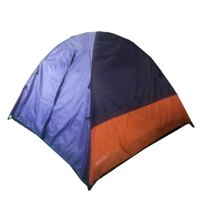 Maxtar Montana tent, 2 layers, 4 people, green-orange