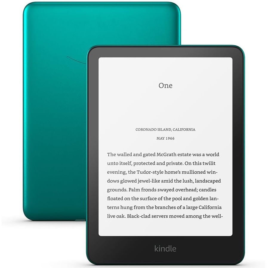 eBook Reader Amazon Kindle Paperwhite Signature 2024, 32 GB, 7" Display, Wi-Fi, IPX8, USB-C, Green